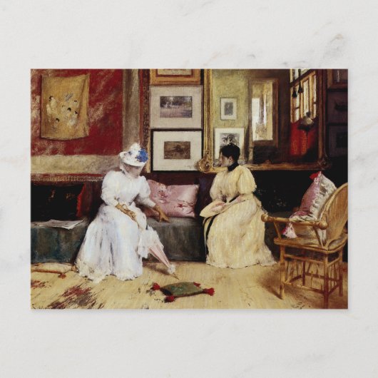 Ein freundlicher Anruf Postkarte (Vorderseite)