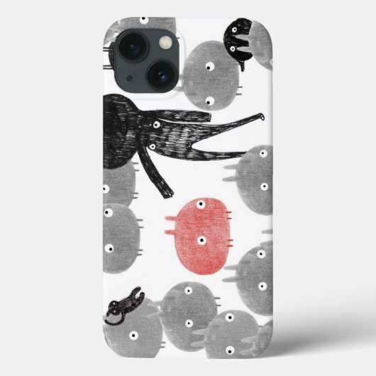 Ein freundlicher Besuch im Bunnyland 2014 Case-Mate iPhone Hülle (Rückseite)