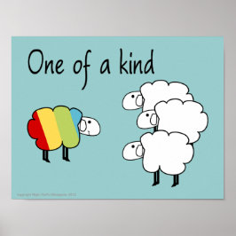 Ein freundliches Sheepy Poster