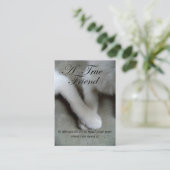 Ein Freunds-Geschäft/Telefonkarten Telefonnummerkarte (Stehend Vorderseite)