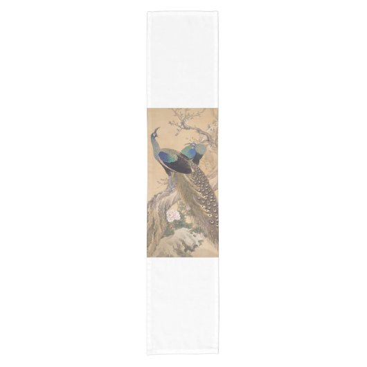 Ein Friedensparadies im Frühjahr von Imao Keinen Kurzer Tischläufer (Vorderseite)