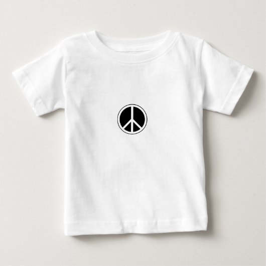 Ein Friedenszeichen-T - Shirt (Vorderseite)