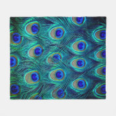 Ein Friedhof Schöne, offene Federn Fleecedecke (Vorderseite (Horizontal))