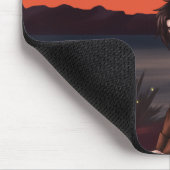 Ein Friedlicher Abend Mousepad (Ecke)