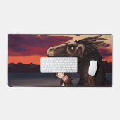 Ein Friedlicher Abend Schreibtischunterlage (Tastatur & Maus)