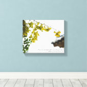 Ein friedlicher Herbstnachmittag Leinwanddruck (Insitu (Holzboden))