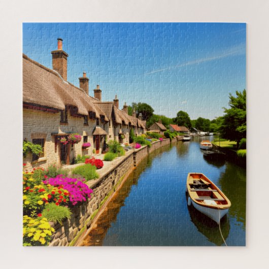 Ein friedlicher Kanal Puzzle (Vertikal)