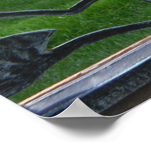 Ein Friedlicher Ort Poster (Ecke)