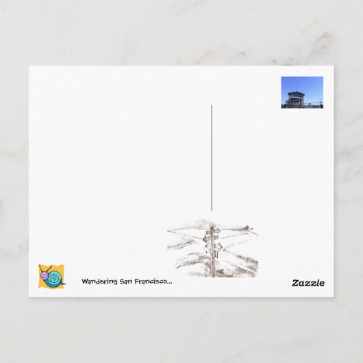 Ein Friedlicher Ort... Postkarte (Rückseite)