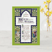 Ein Friedlicher Ostern (RT 01) Karte (Gelbe Blume)