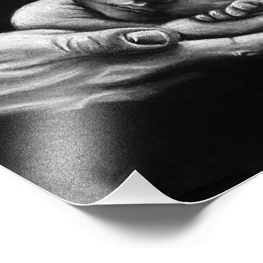 Ein Friedlicher Schlaf Fotodruck (Ecke)