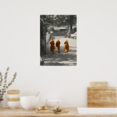 Ein Friedlicher Spaziergang Poster (Küche)