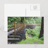 Ein Friedlicher Spaziergang Postkarte (Vorne/Hinten)