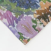 Ein friedliches schottisches Dorf Fleecedecke (Ecke)