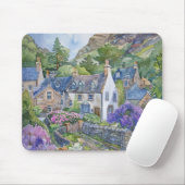 Ein friedliches schottisches Dorf Mousepad (Mit Mouse)