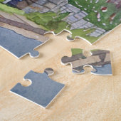 Ein friedliches schottisches Dorf Puzzle (Seite)