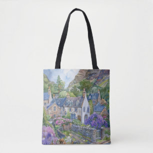 Ein friedliches schottisches Dorf Tasche