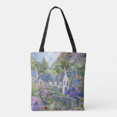 Ein friedliches schottisches Dorf Tasche (Rückseite)