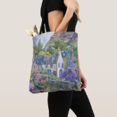 Ein friedliches schottisches Dorf Tasche (Von Nahem)