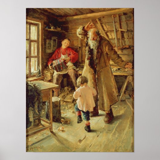 Ein froher Moment, 1897 Poster (Vorne)