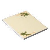Ein froher Weihnachten Vintager Notepad Notizblock (angewinkelt)