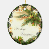 Ein froher Weihnachten Vintager Ornament (Links)