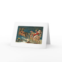 Ein froher Weihnachten Vintager Weihnachten