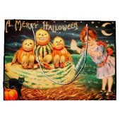 Ein frohes Halloween Große Geschenktüte (Rückseite)