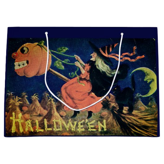 Ein frohes Halloween Große Geschenktüte (Vorderseite)