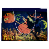 Ein frohes Halloween Große Geschenktüte (Rückseite)