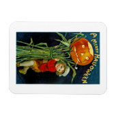 Ein frohes Halloween Magnet (Horizontal)