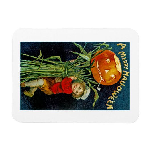 Ein frohes Halloween Magnet (Horizontal)