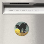 Ein frohes Halloween Magnet (In Situ (Geschirrspüler))