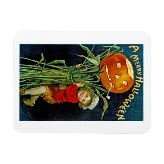 Ein frohes Halloween Magnet (Horizontal)
