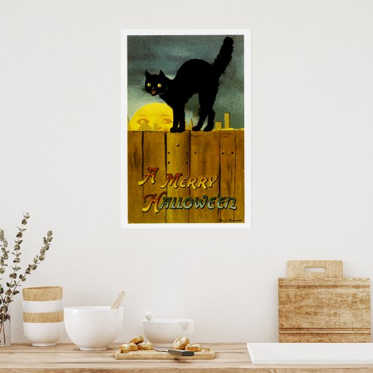 Ein frohes Halloween Poster (Küche)