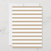 Ein frohes kleines Weihnachtsfest, Red & Ivory, Ba Einladung (Rückseite)