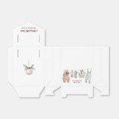 Ein frohes kleines Weihnachtskleid Danke Geschenkschachtel (Ungefaltet)