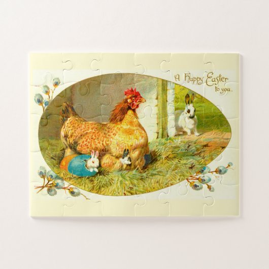 Ein frohes Ostern Puzzle (Horizontal)