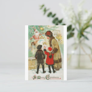 Ein frohes Weihnachten (1912) Postkarte – Vintage