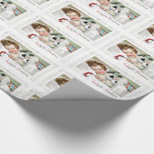 Ein frohes Weihnachten Geschenkpapier (Ecke)