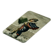 Ein frohes Weihnachten und ein glückliches neues J Magnet (Linke Seite)