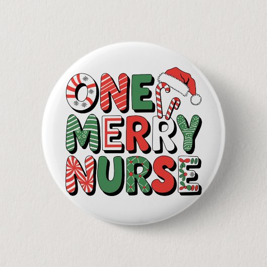 Ein frohes Weihnachtsfest Button (Vorderseite)