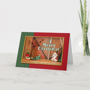 Ein frohes Weihnachtsfest Feiertagskarte