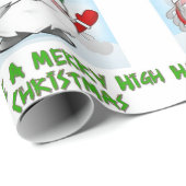 Ein frohes Weihnachtsfest Geschenkpapier (Rolleneckpunkt)