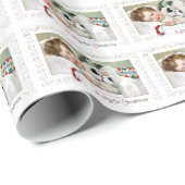 Ein frohes Weihnachtsfest Geschenkpapier (Rolleneckpunkt)