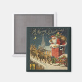 Ein frohes Weihnachtsfest Magnet (Vorderseite/Rückseite)