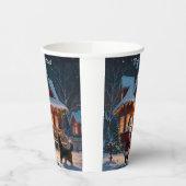 Ein frohes Weihnachtsfest Pappbecher (Links)