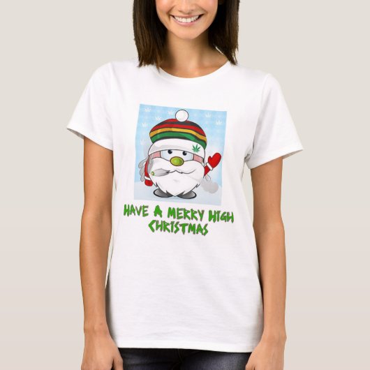 Ein frohes Weihnachtsfest T-Shirt (Vorderseite)