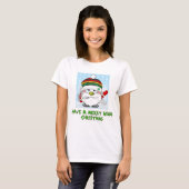 Ein frohes Weihnachtsfest T-Shirt (Vorne ganz)