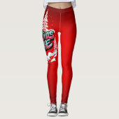 Ein fröhlicher Cartoon Leggings (Vorderseite)